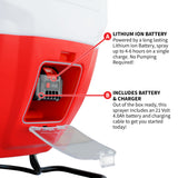 4 Gallon 21 Volt Battery Powered Backpack Sprayer for Pest Control