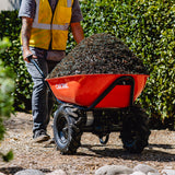 Electric Utility Cart 40V Battery-Powered Wheelbarrow 570-lb. Bucket Capacity