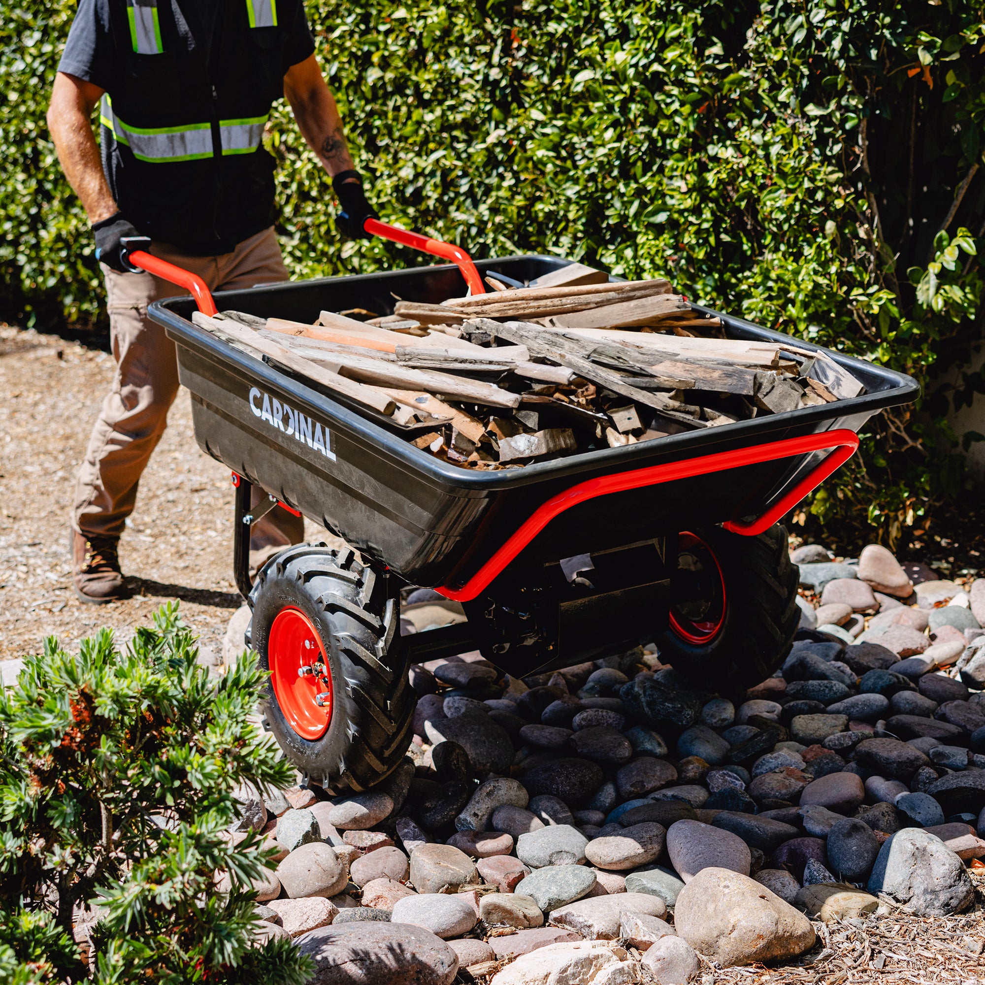 Utility outlet cart