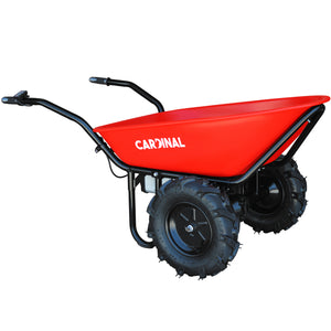 Electric Utility Cart 40V Battery-Powered Wheelbarrow 570-lb. Bucket Capacity