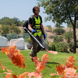 Cardinal 63.3cc Backpack Leaf Blower 675 CFM 196 MPH Gas Powered Professional Lawn Care Landscaping Yard Cleanup