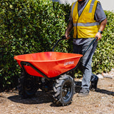 Electric Utility Cart 40V Battery-Powered Wheelbarrow 570-lb. Bucket Capacity