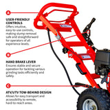 Stump Grinder with 12" Blades 13HP Honda GX390 Off-Road Tree Stump Removal