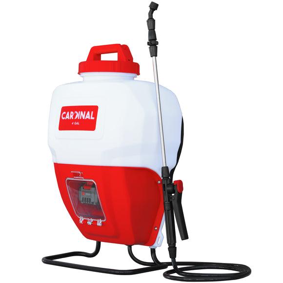 battery powered herbicide sprayer 4 Gallon 21 Volt Battery Powered Backpack Sprayer for Pest Control – Cardinal Sprayers